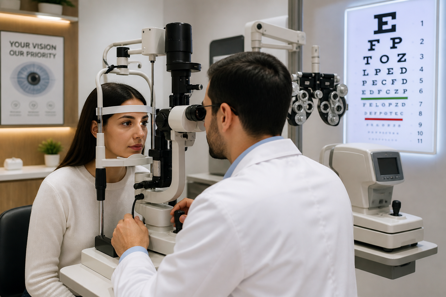 Eye testing service